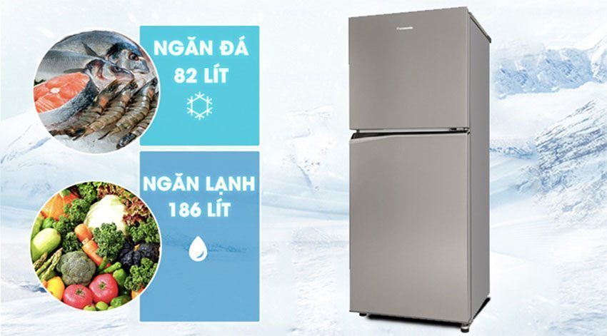 Tủ lạnh Inverter Panasonic NR-BL300PSVN (268L) - Hàng chính hãng