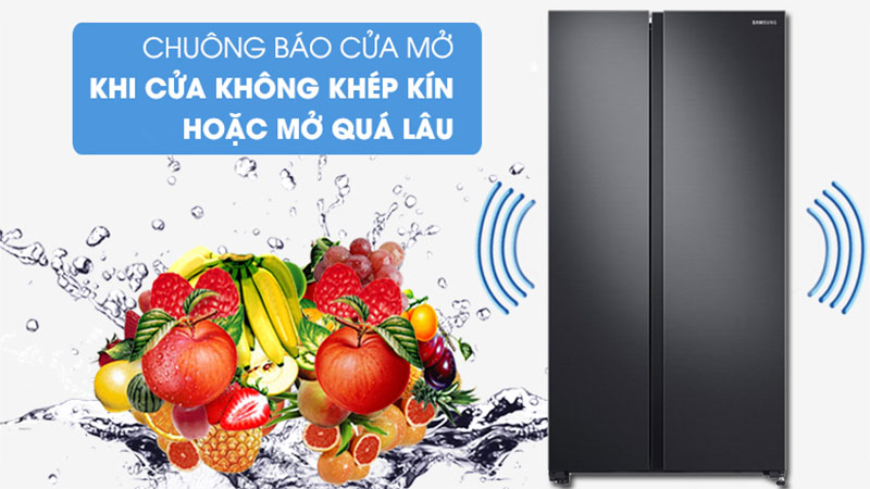 Tủ lạnh Inverter Samsung RS62R5001B4/SV - Hàng chính hãng