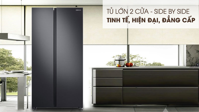 Tủ lạnh Inverter Samsung RS62R5001B4/SV - Hàng chính hãng