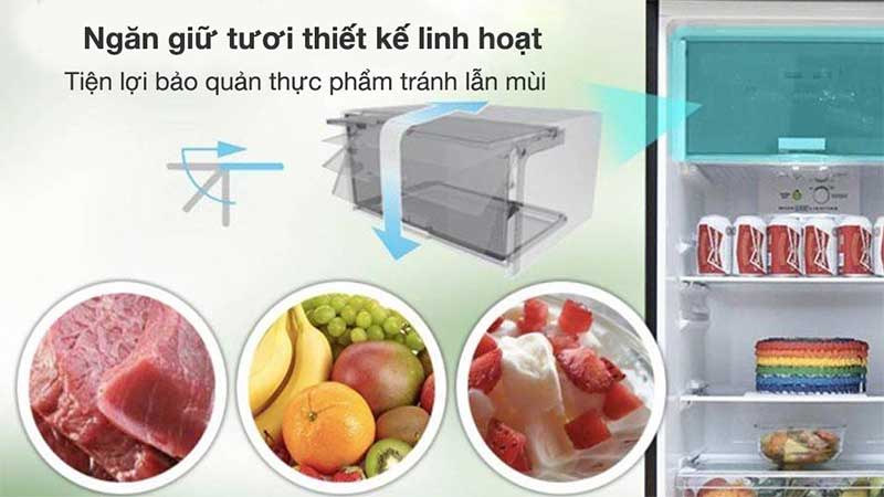 Tủ lạnh Inverter Sharp SJ-X282AE-DS/SL - Hàng chính hãng
