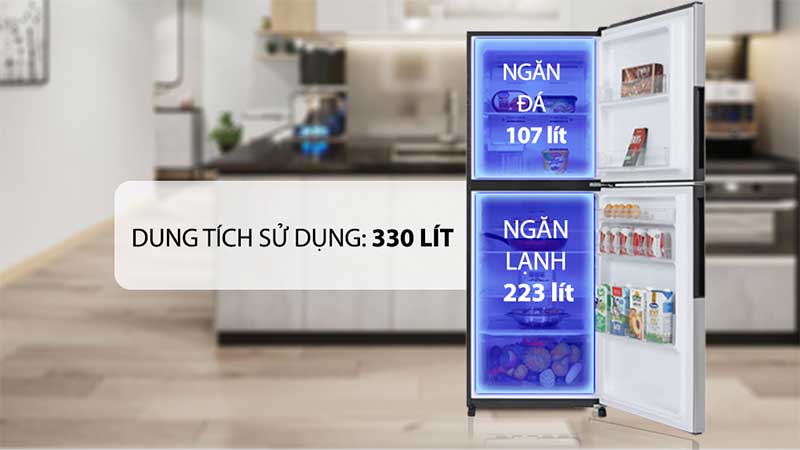 Tủ lạnh Inverter Sharp SJ-XP352AE-SL/DS - Hàng chính hãng