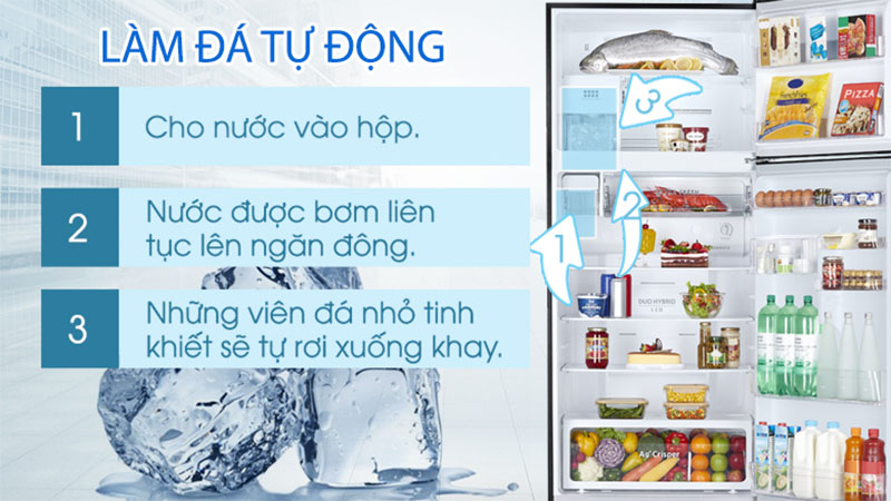 Tủ lạnh Inverter Toshiba 608 lít GR-AG66VA (XK) - Hàng chính hãng