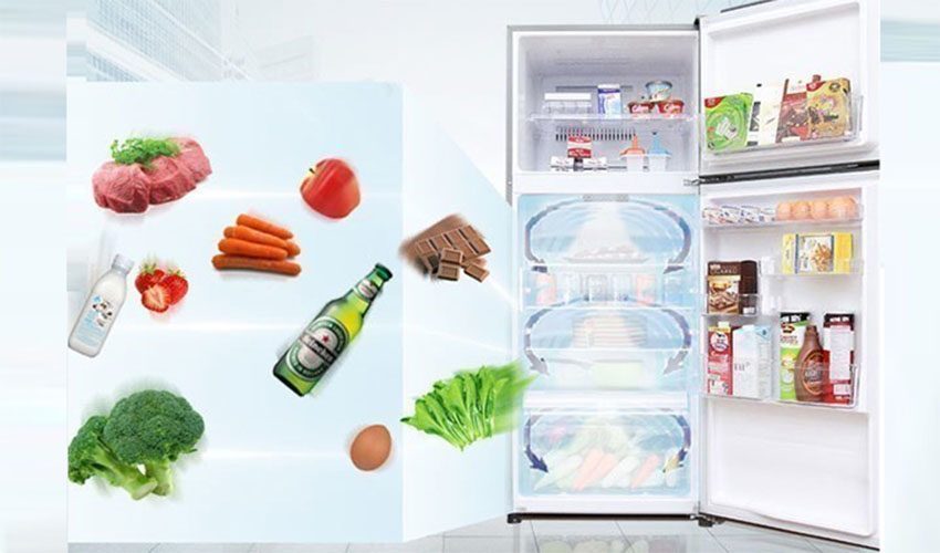 Tủ lạnh Inverter Toshiba GR-A25VU-UK - Hàng chính hãng