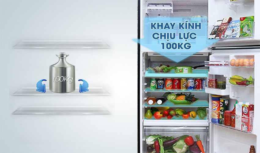 Tủ Lạnh Inverter Toshiba GR-AG46VPDZ-XG - Hàng chính hãng