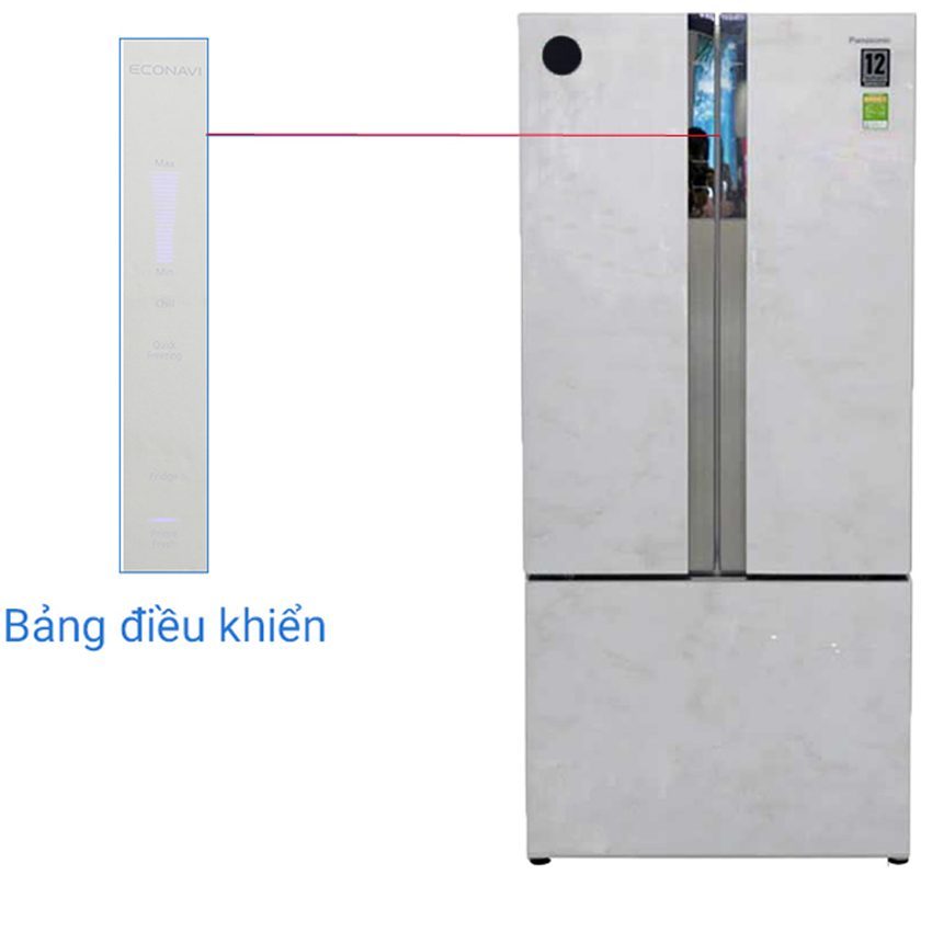 Tủ lạnh 3 cánh Panasonic NR-CY558GMVN - Hàng chính hãng