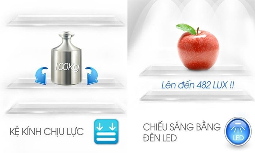 Tủ lạnh Side By Side Sharp SJ-FX688VG-RD - Hàng chính hãng