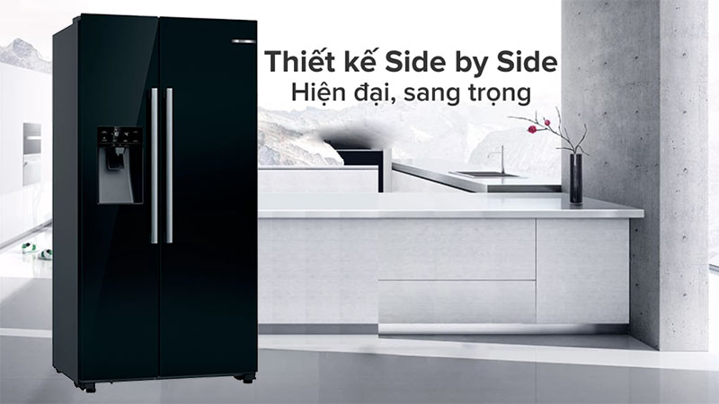 Tủ lạnh Side by Side Bosch KAD93VBFP - Hàng chính hãng
