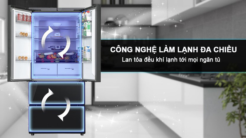 Tủ lạnh Toshiba Japandi inverter GR-RF690WI-PGV(67) - Hàng chính hãng