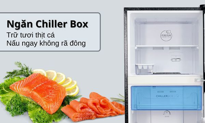 Tủ lạnh Aqua Inverter AQR-T259FA (FB) - Hàng chính hãng
