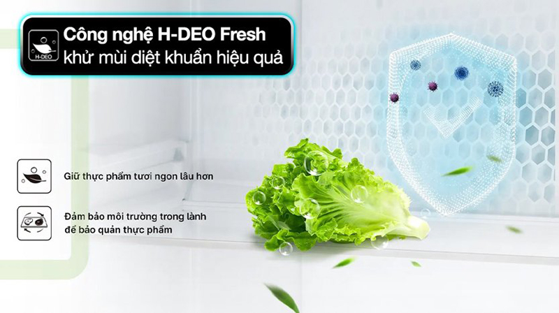 Tủ lạnh Aqua inverter 469 lít Multi Door AQR-M532XA(CBC) - Hàng chính hãng