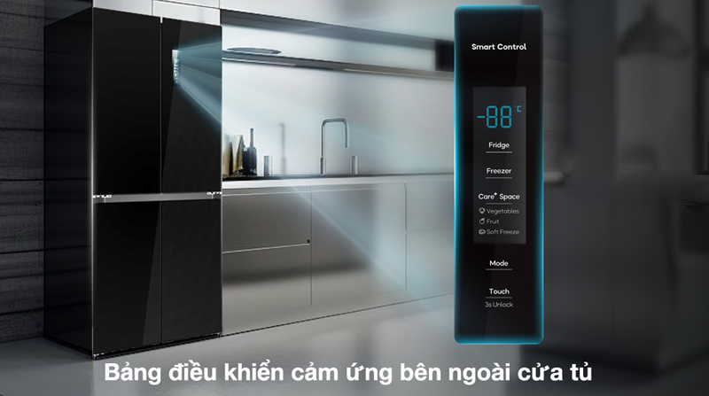 Tủ lạnh Casper Inverter 425 Lít RM-430PB - Hàng chính hãng