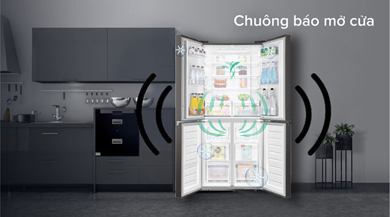 Tủ lạnh Casper Inverter 462 lít RM-520VT - Hàng chính hãng