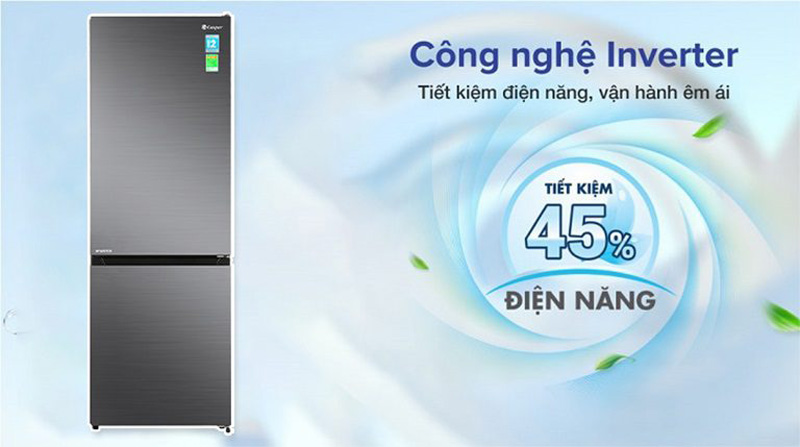 Tủ lạnh Casper Inverter 300 lít RB-320VT - Hàng chính hãng