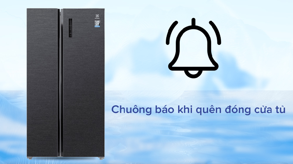 Tủ lạnh Electrolux Inverter 505 lít ESE5401A-BVN - Hàng chính hãng