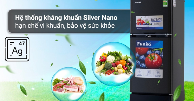 Tủ lạnh Funiki 126 lít HR T6126TDG - Hàng chính hãng