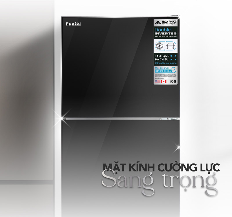 Tủ lạnh Funiki inverter HR-T8286GB - Hàng chính hãng