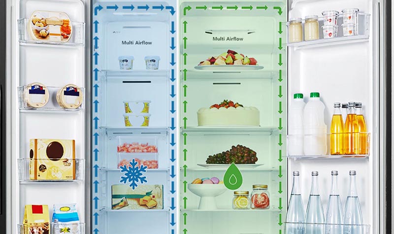 Tủ lạnh Hisense Inverter 519 lít HS56WF - Hàng chính hãng