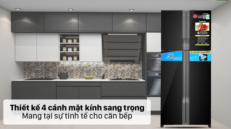 Tủ lạnh Panasonic Inverter NR-DZ601VGKV - Hàng chính hãng