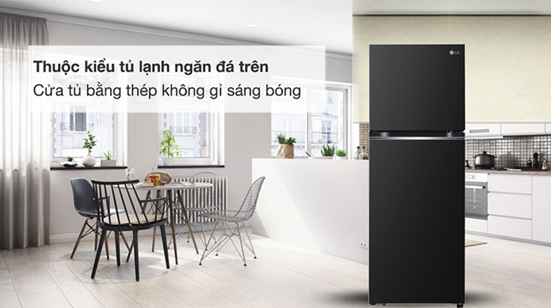 Tủ lạnh LG Inverter 243L GV-B242BL - Hàng chính hãng