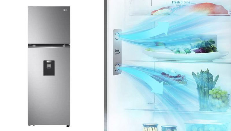 Tủ Lạnh LG Inverter 334 Lít GN-D332PS - Hàng chính hãng
