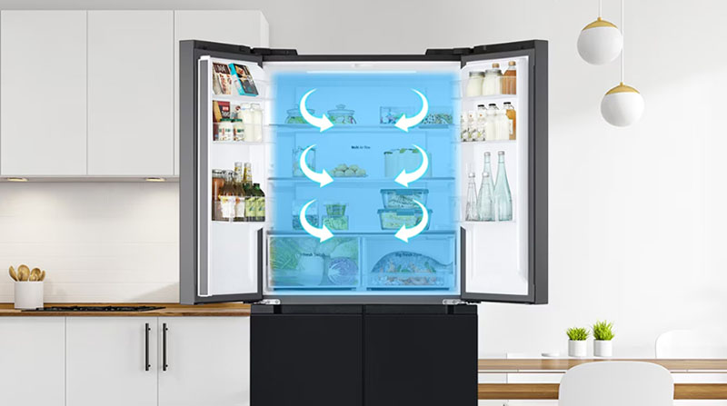 Tủ lạnh LG Inverter 474 lít Multi Door LFB47BLG - Hàng chính hãng