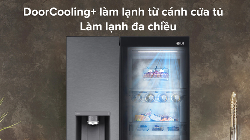 Tủ lạnh LG Inverter 635 lít GR-X257MC - Hàng chính hãng