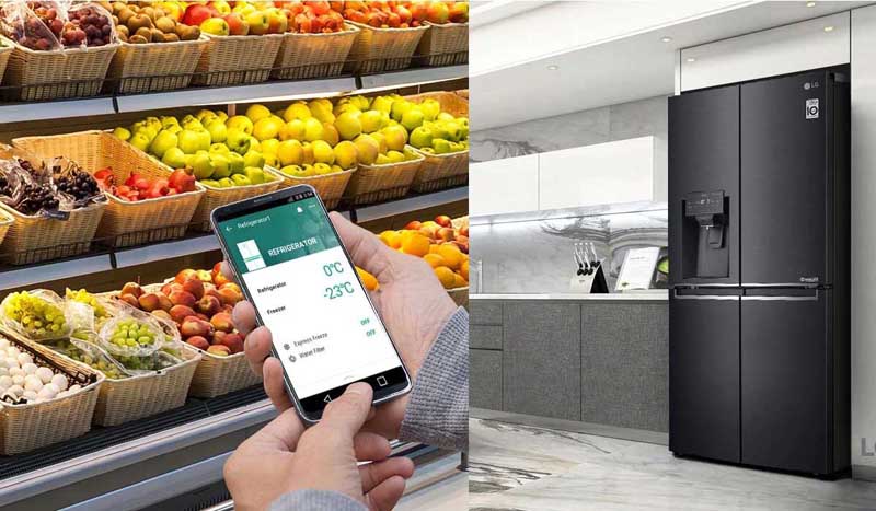 Tủ lạnh LG Inverter 494 Lít GR-D22MBI - Hàng chính hãng