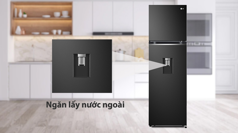 Tủ lạnh LG Inverter 264 lít GV-D262BL - Hàng chính hãng