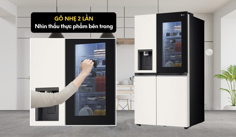 Tủ lạnh LG Inverter 635 lít GR-X257BG - Hàng chính hãng