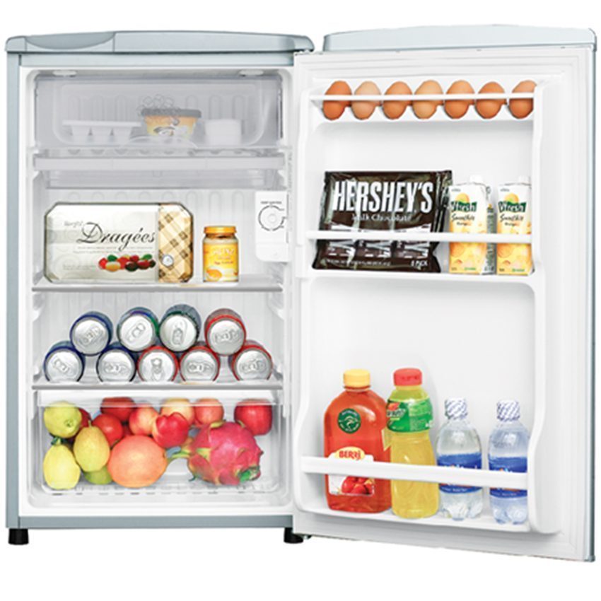Tủ lạnh mini Aqua AQR-95ER (SS) - Hàng chính hãng