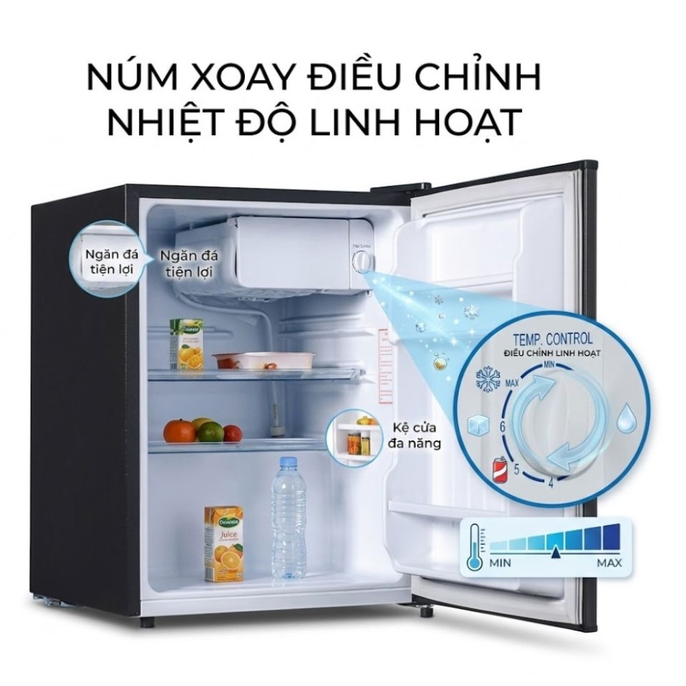 Tủ lạnh mini 63 lít Funiki FR-71DSU - Hàng chính hãng