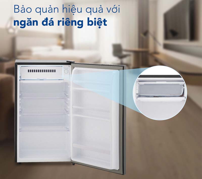 Tủ lạnh mini Funiki HR-S690GB - Hàng chính hãng