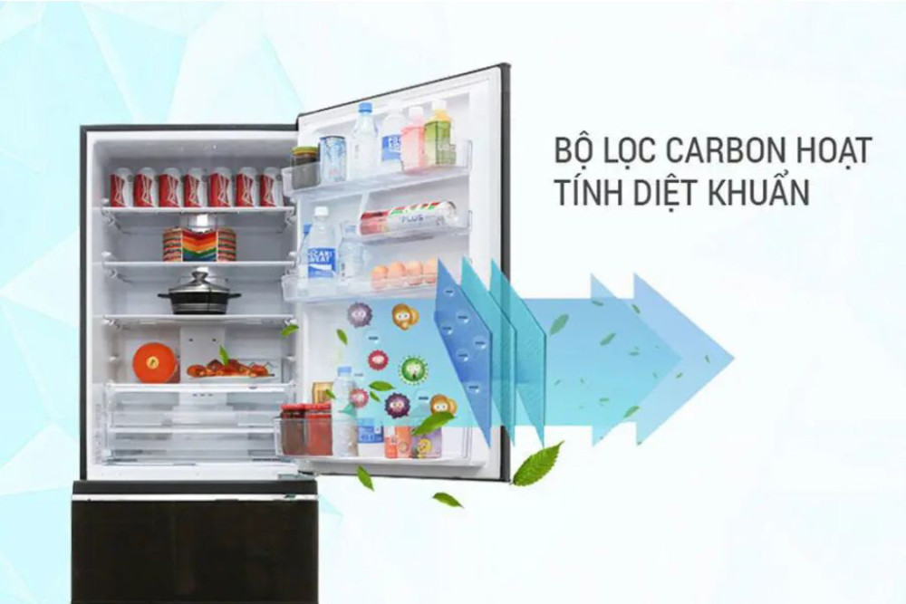 Tủ lạnh Mitsubishi Electric inverter 272 lít MR-CX35EM-BRW-V  - Hàng chính hãng