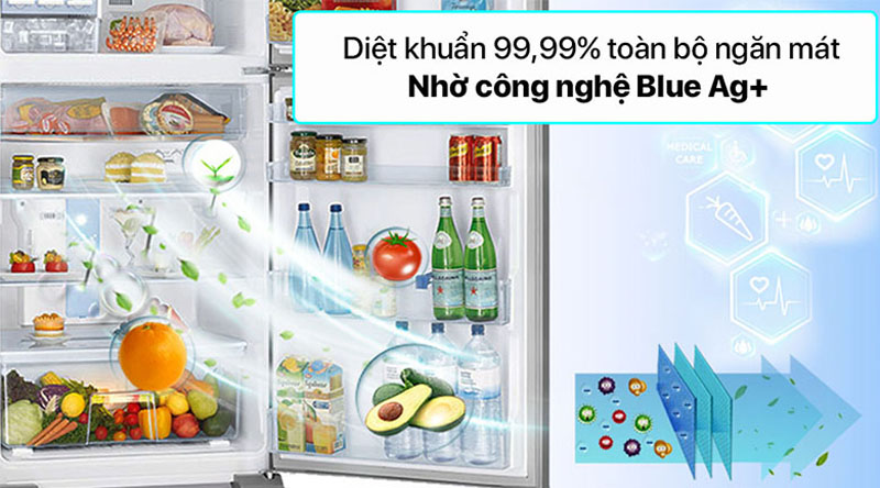 Tủ lạnh Panasonic Inverter 234 lít NR-TV261APSV - Hàng chính hãng