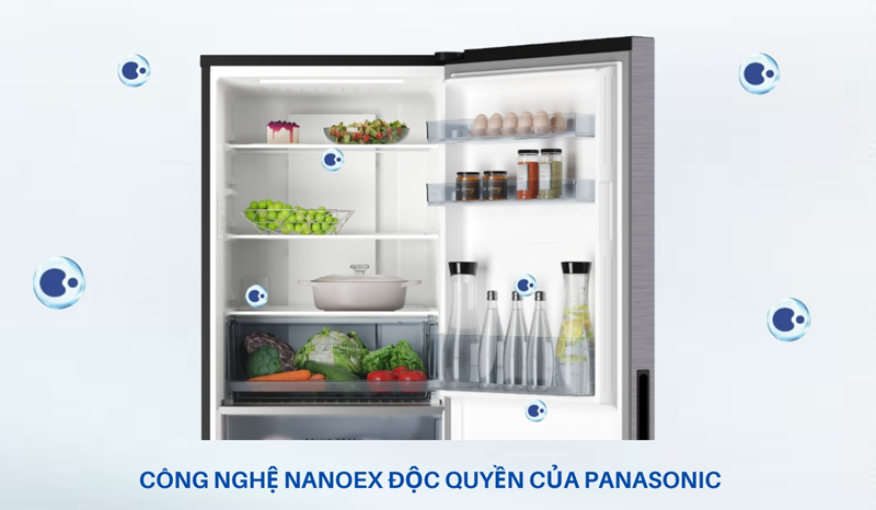 Tủ lạnh Panasonic Inverter 325 lít NR-BC361VGMV - Hàng chính hãng