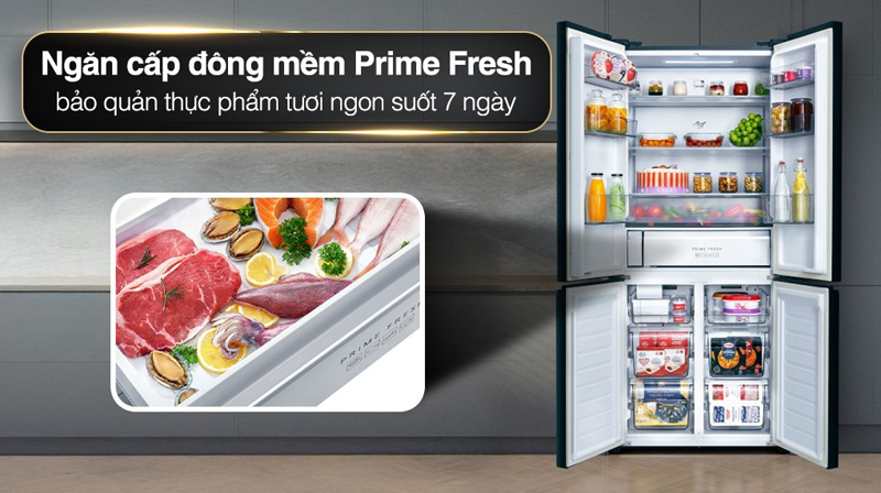 Tủ lạnh Panasonic inverter 510 lít NR-X561BK-VN - Hàng chính hãng