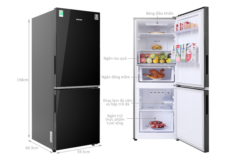Tủ lạnh Samsung Inverter RB27N4010BU/SV - Hàng chính hãng