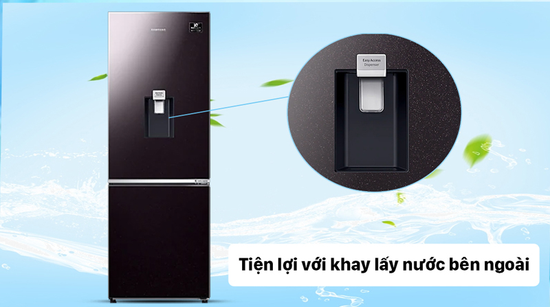 Tủ lạnh Samsung Inverter 307 lít RB30N4190BY/SV - Hàng chính hãng