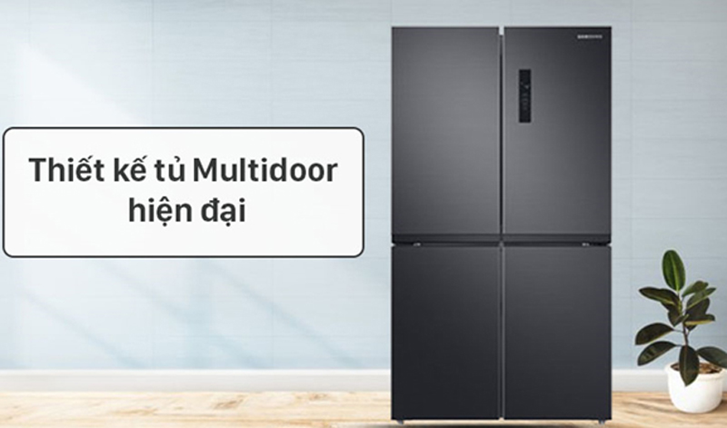 Tủ lạnh Samsung Inverter RF48A4000B4/SV (488 lít) - Hàng chính hãng