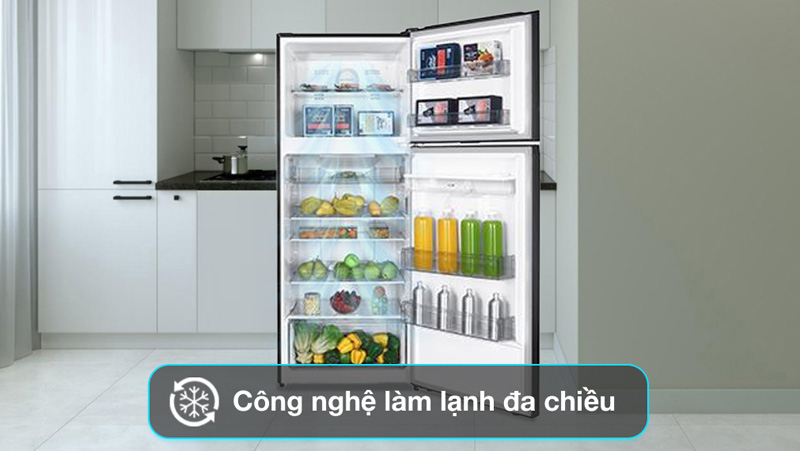 Tủ lạnh Sharp Inverter 417 lít SJ-X417WD-DG - Hàng chính hãng