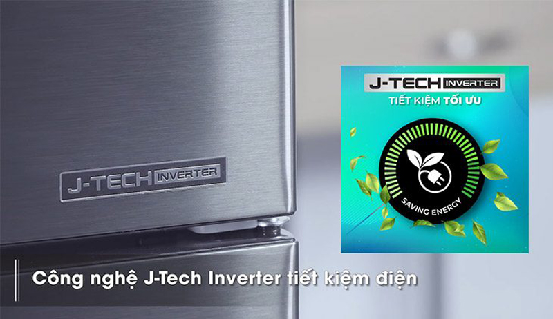 Tủ lạnh Sharp Inverter 442 lít SJ-SBX440V-SL - Hàng chính hãng
