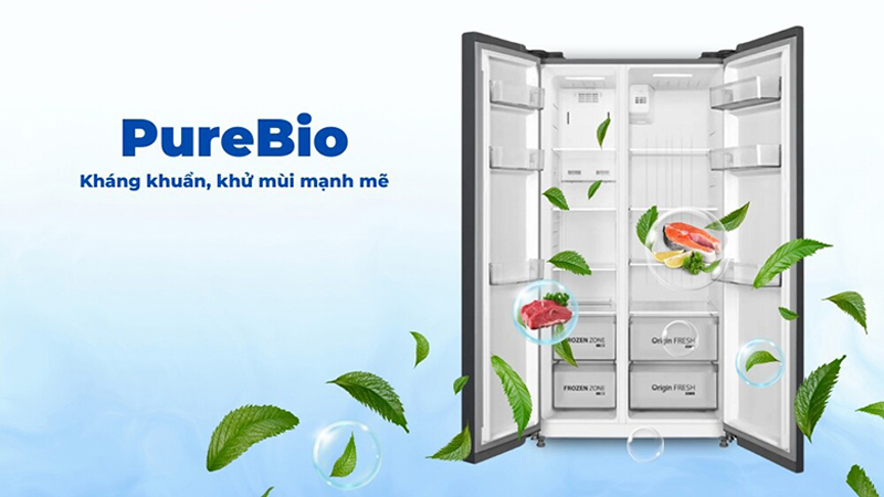 Tủ lạnh Toshiba inverter GR-RS696WI - Hàng chính hãng