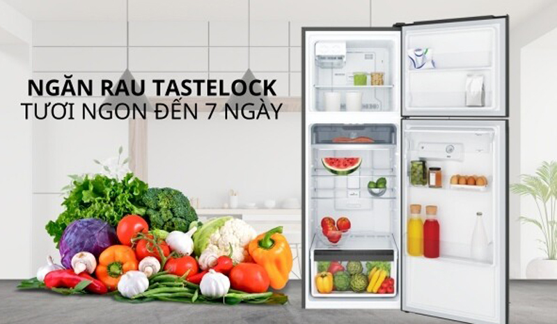 Tủ lạnh Electrolux inverter 312 lít ETB3440M-H - Hàng chính hãng