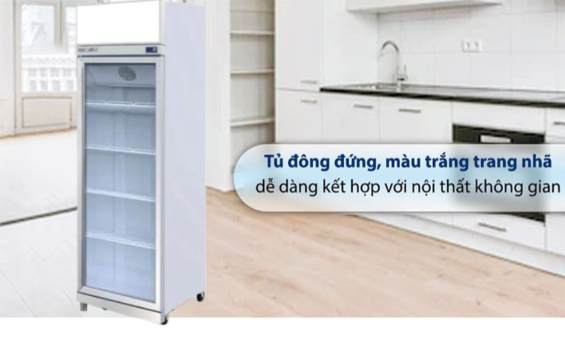 Tủ mát 1 cánh kính TurboGold TG-1DC-GS - Hàng chính hãng