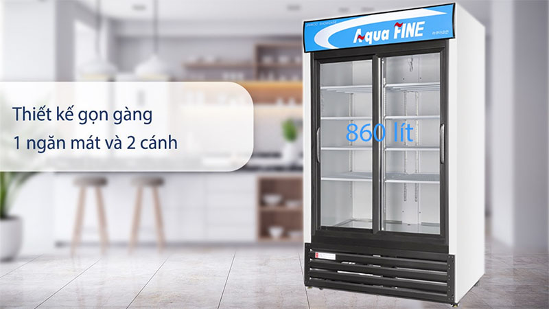 Tủ mát AquaFine JW-1000R - Hàng chính hãng