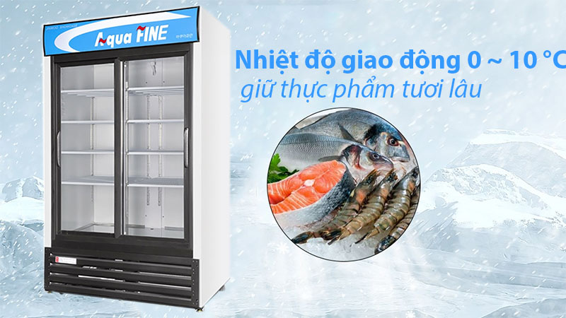 Tủ mát AquaFine JW-1000R - Hàng chính hãng