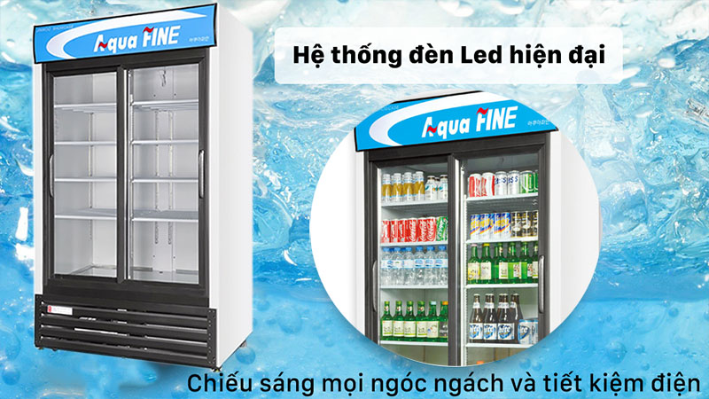 Tủ mát AquaFine JW-1000R - Hàng chính hãng
