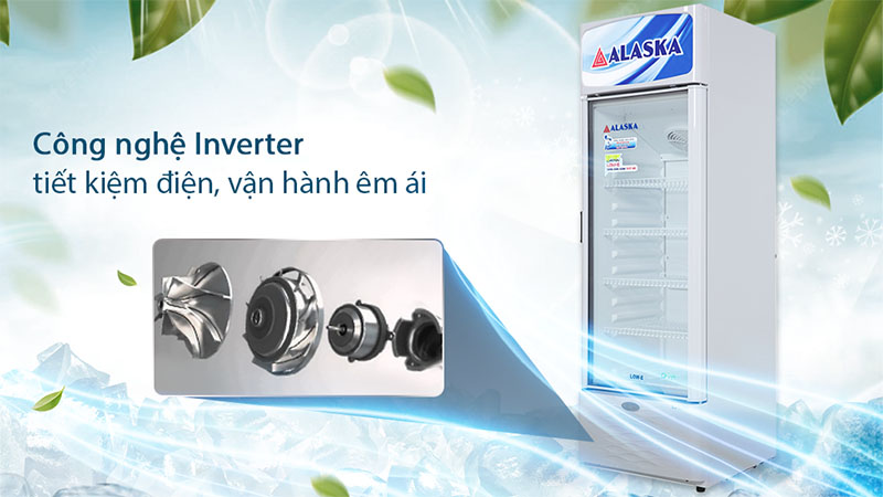 Tủ mát Inverter Alaska LC-533HI - Hàng chính hãng