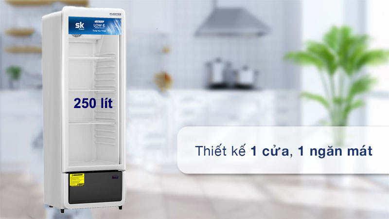 Tủ mát Inverter Sumikura SKSC-250I/IC - Hàng chính hãng