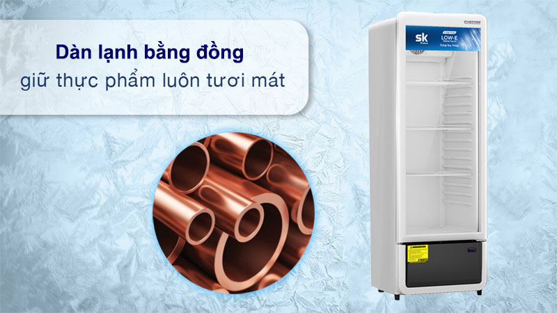 Tủ mát Inverter Sumikura SKSC-250I/IC - Hàng chính hãng